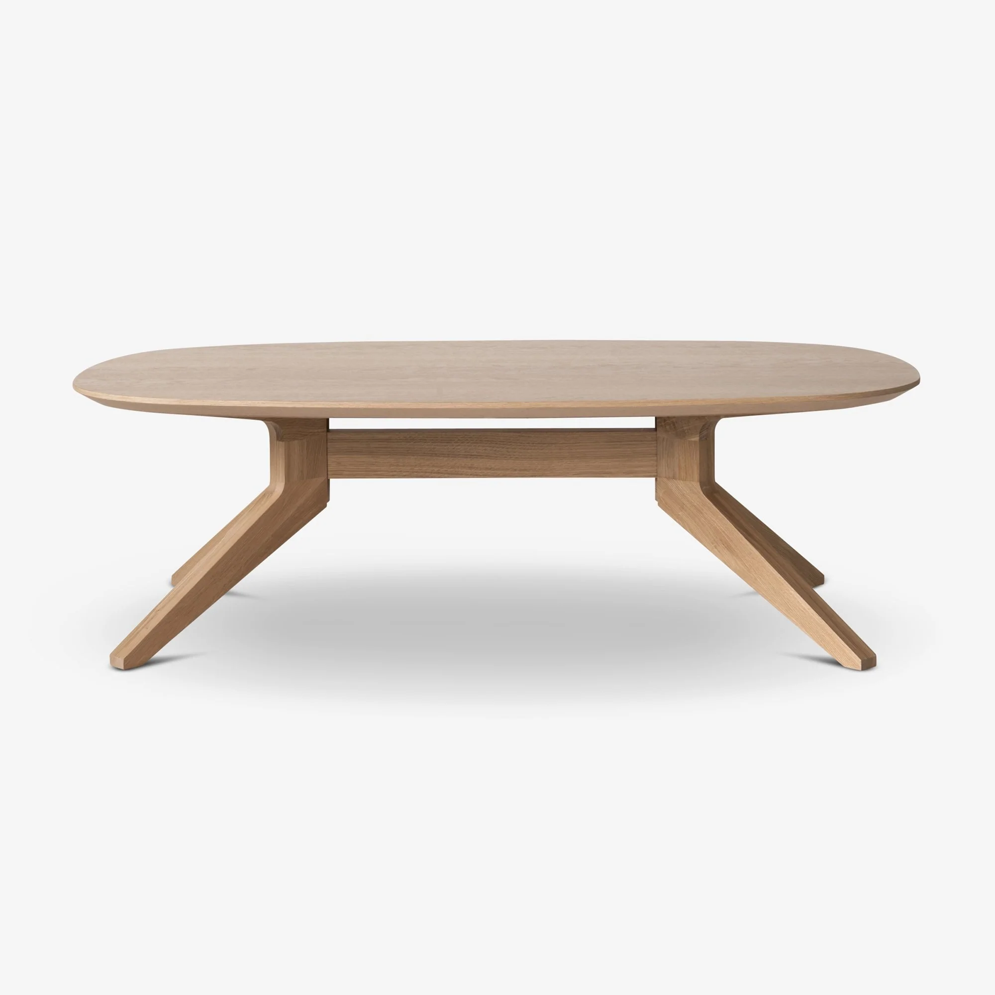 Cross Oval Coffee Table - Image 3