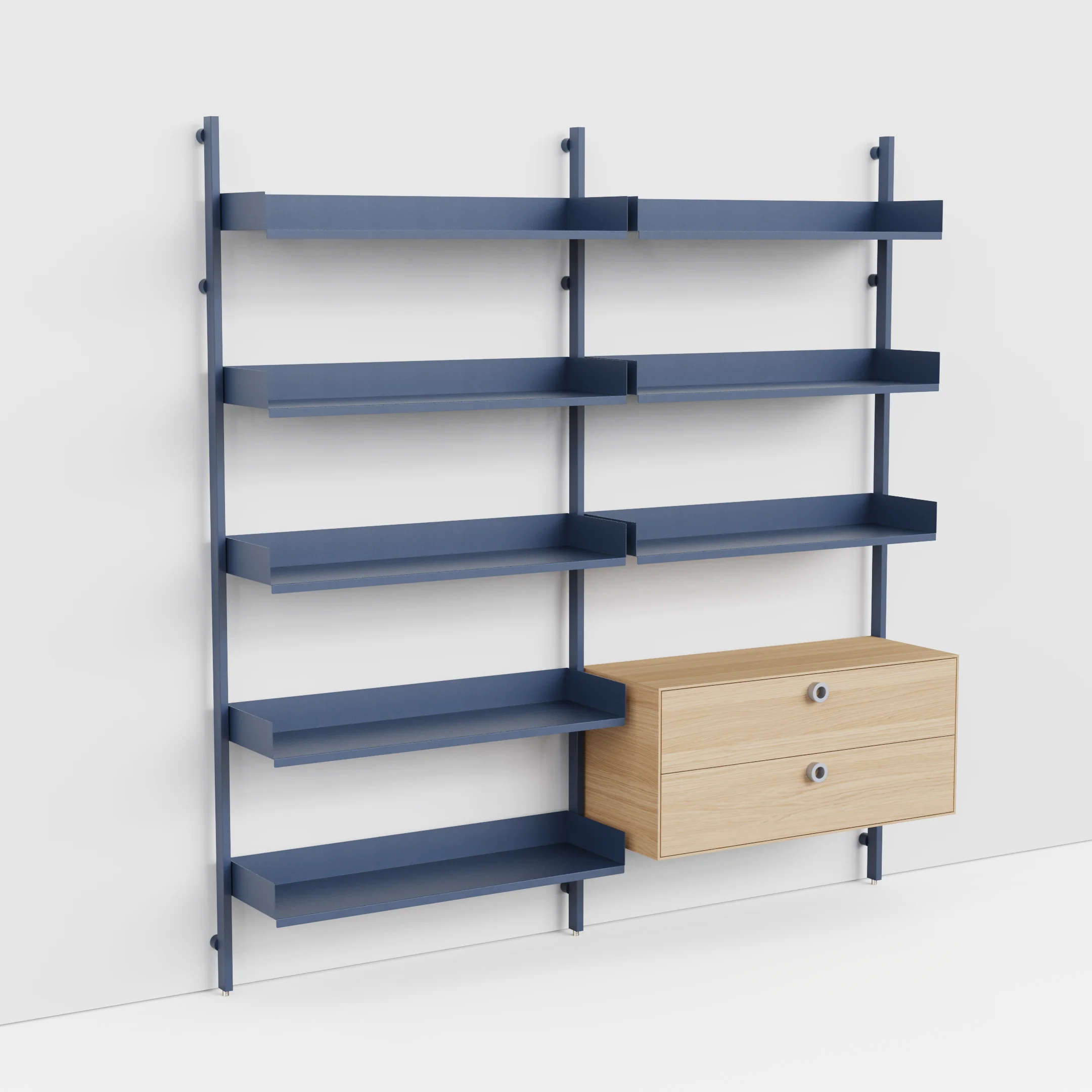 Slot Shelving Double Unit - Image 25