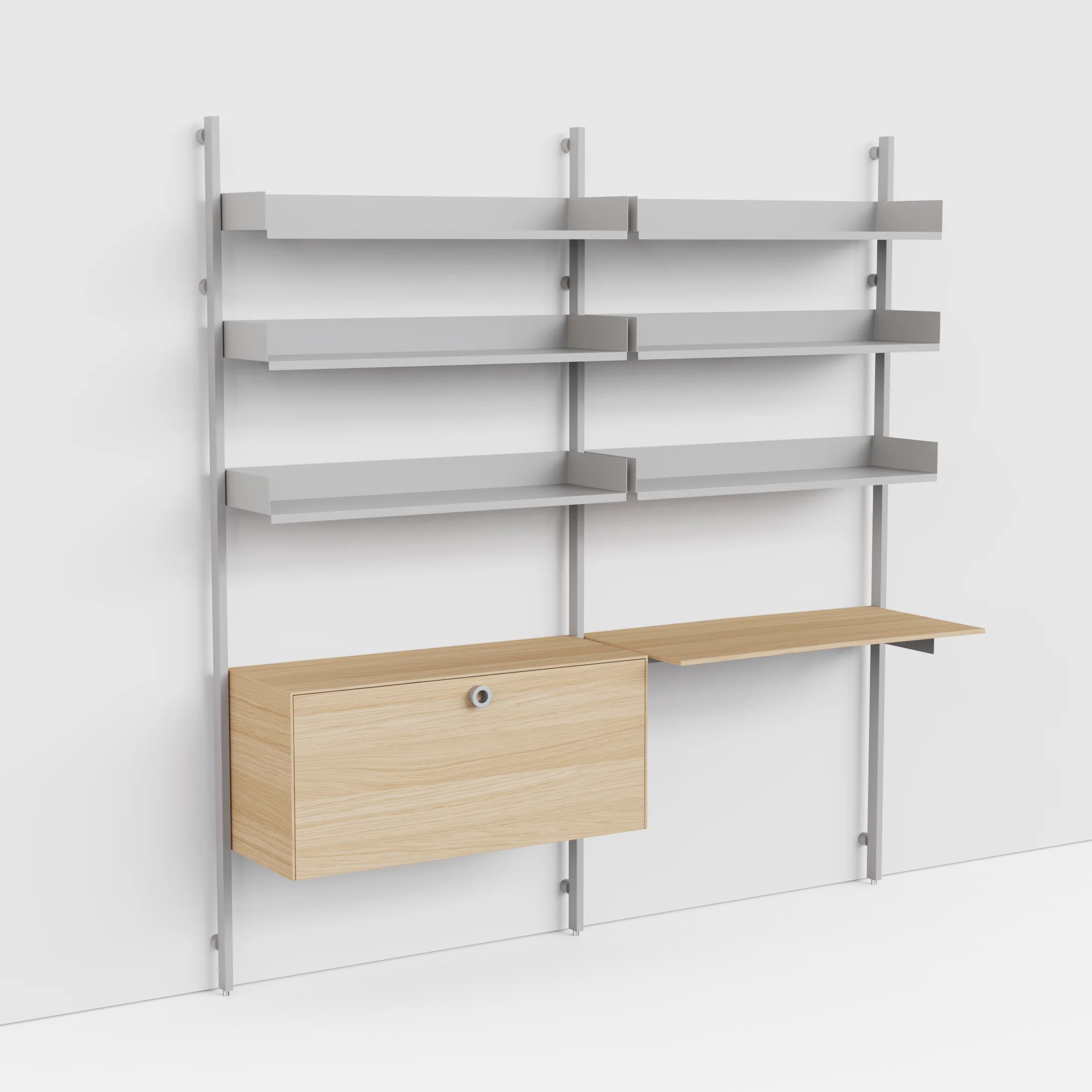 Slot Shelving Double Unit - Image 3