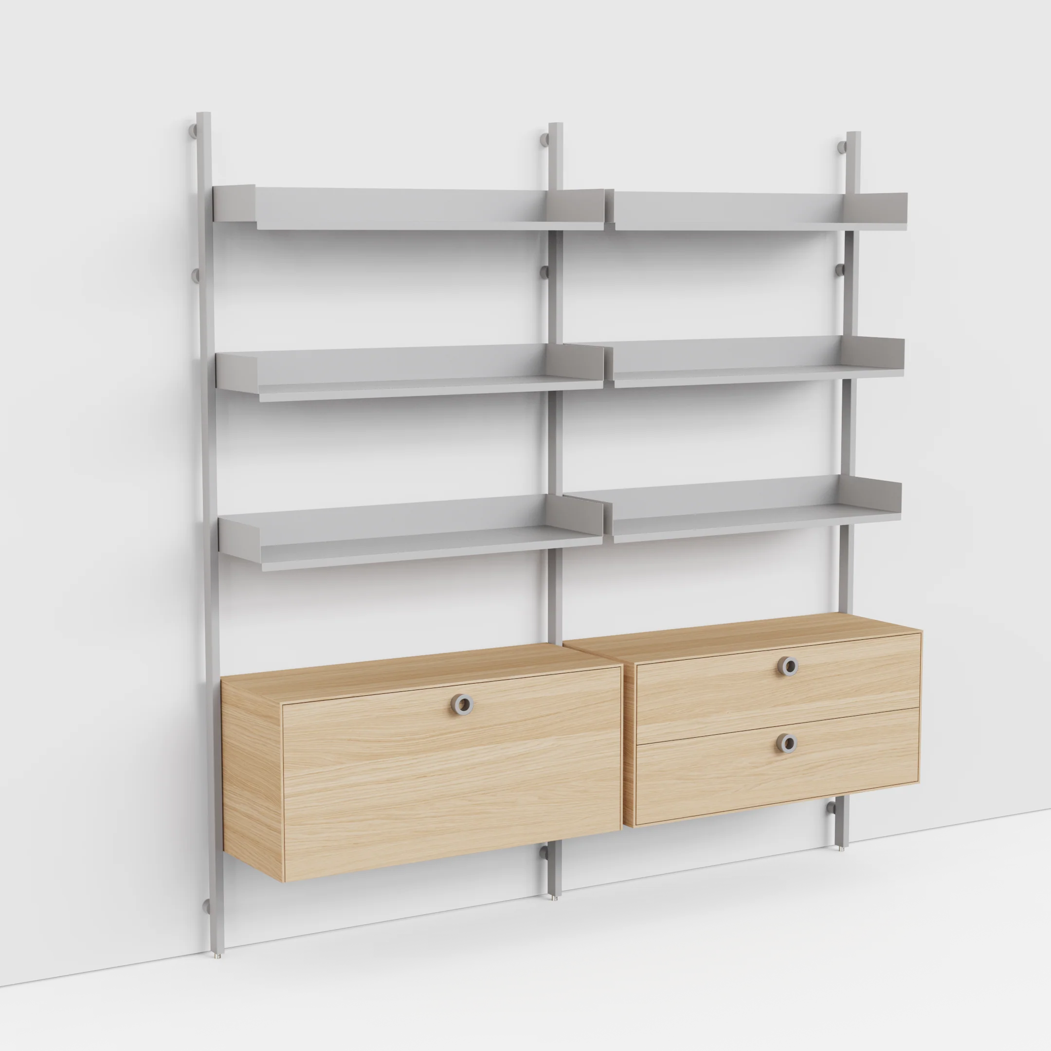 Slot Shelving Double Unit - Image 37