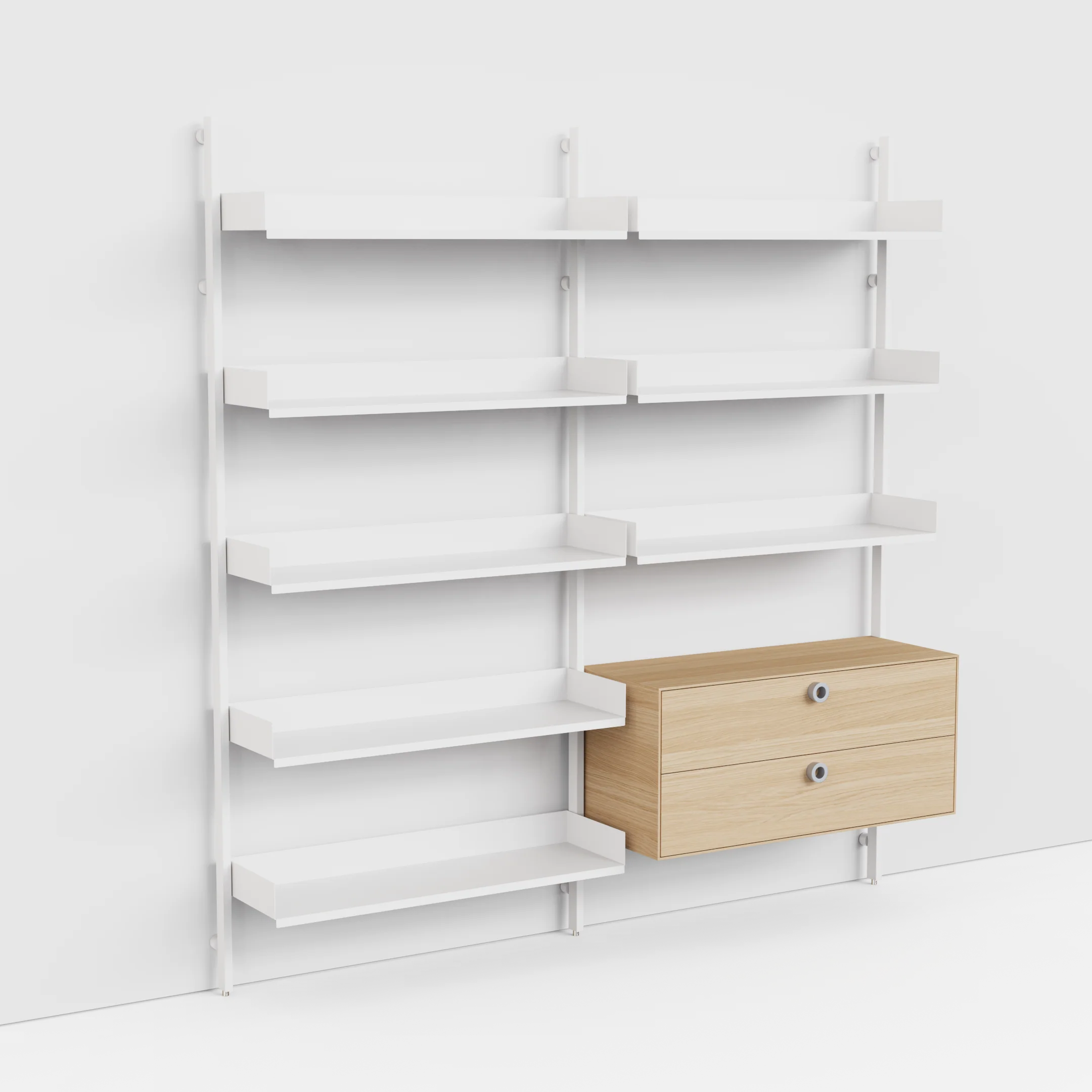 Slot Shelving Double Unit - Image 43