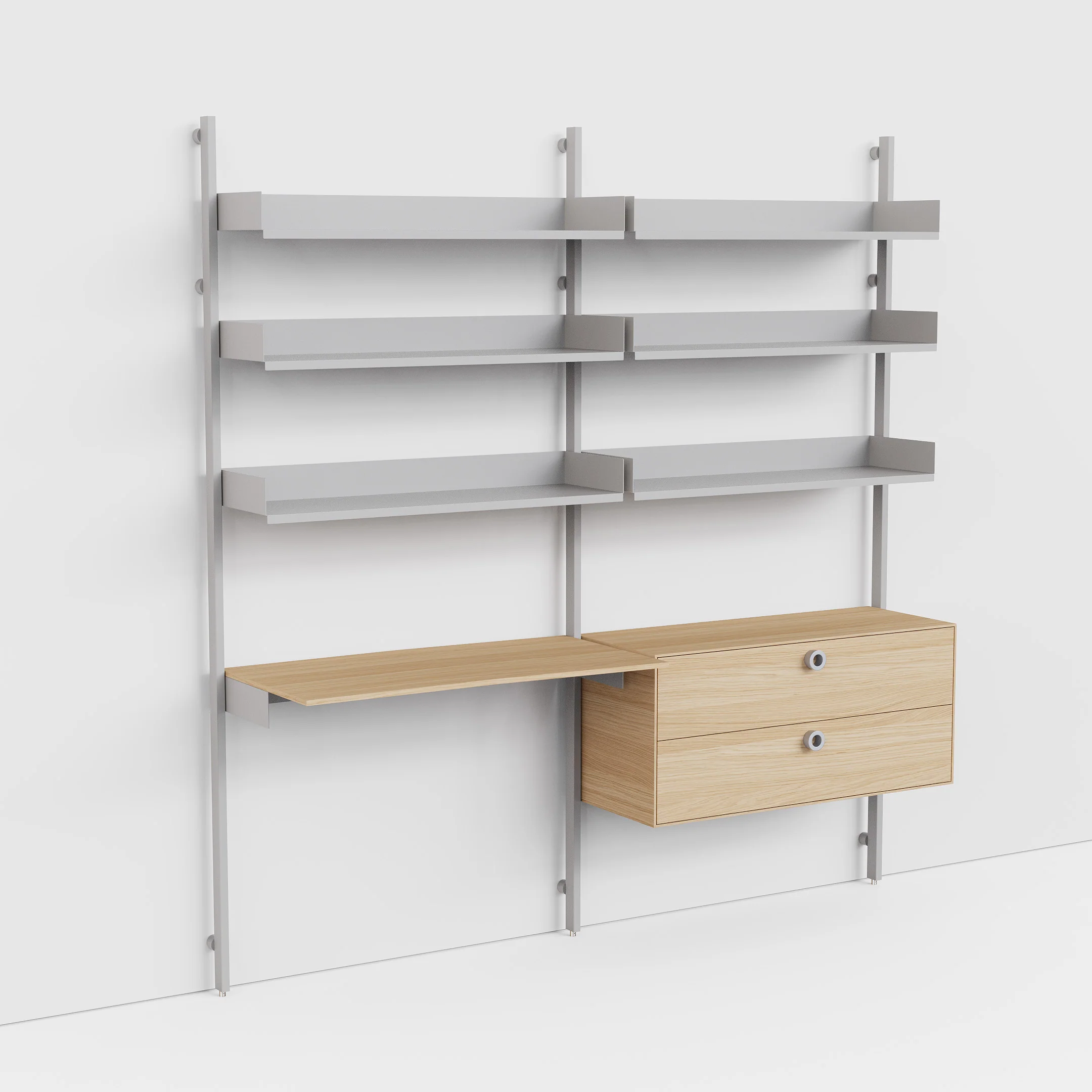 Slot Shelving Double Unit - Image 69