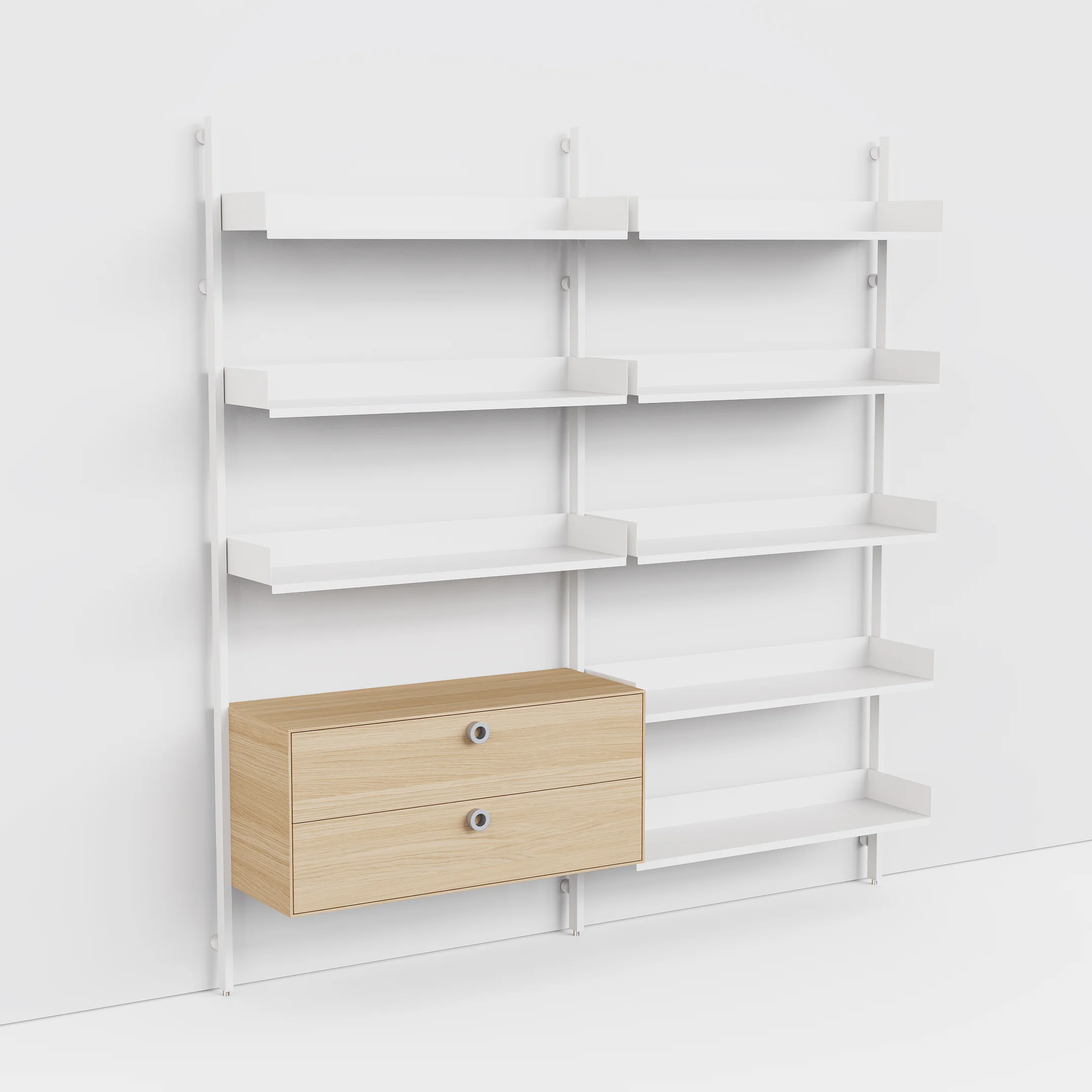 Slot Shelving Double Unit - Image 75