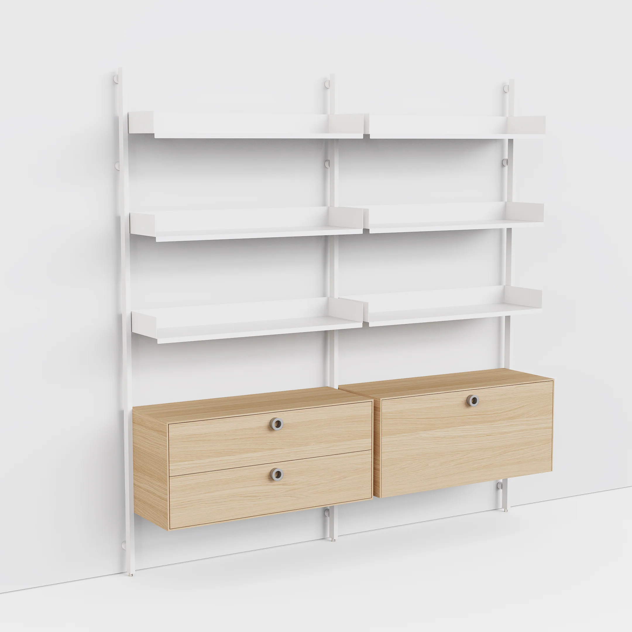 Slot Shelving Double Unit - Image 76
