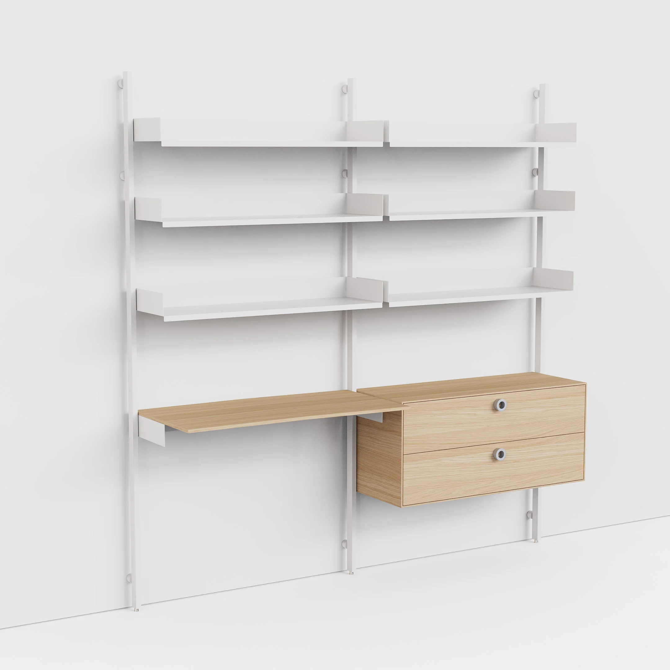 Slot Shelving Double Unit - Image 80